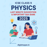 Physics Last Minute Suggestion For ICSE Class 9